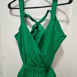 Anthropologie Kelly Green Gown
